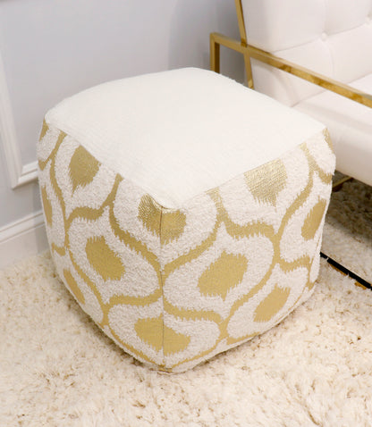 Grand Canyon Geometric Pouf