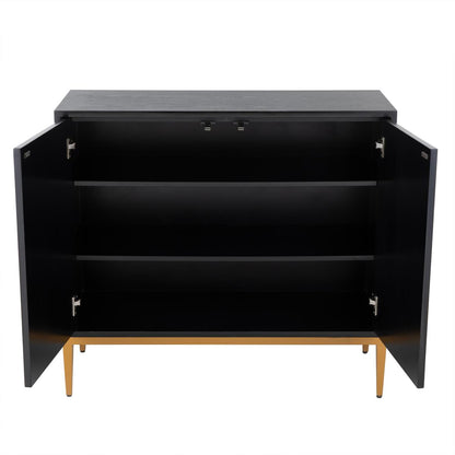 Eclipta Modern Accent Cabinet, Multicolor