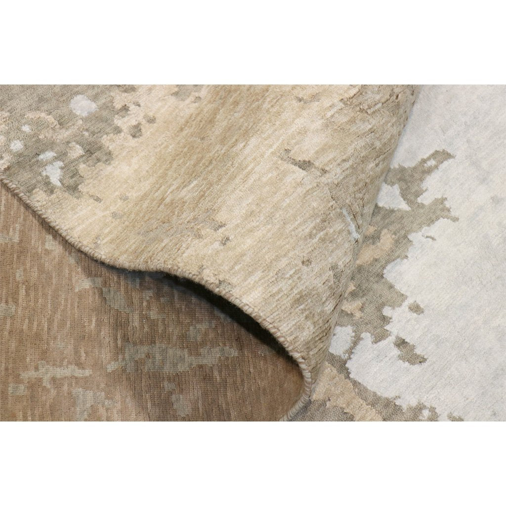 Modern Beige/Silver Area Rug