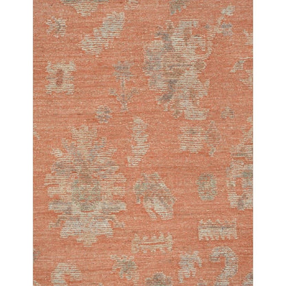 Oushak Salmon/Multi Area Rug