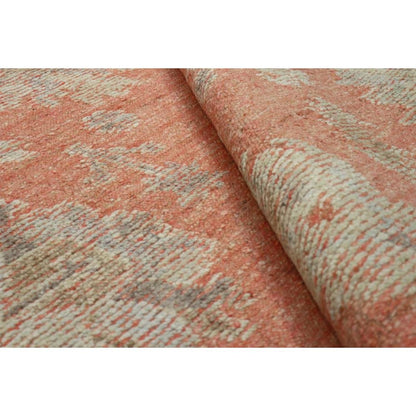 Oushak Salmon/Multi Area Rug