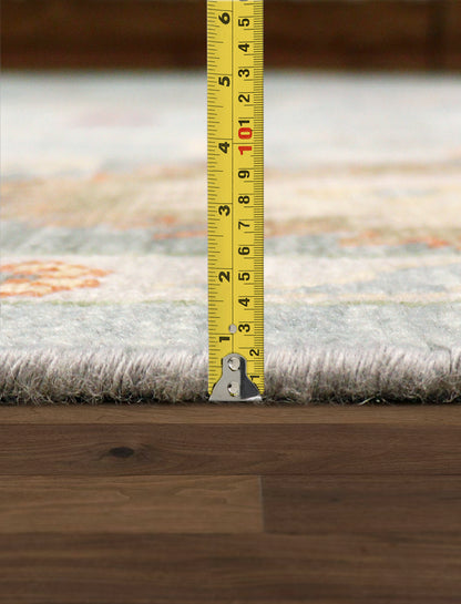 Oushak Hand-Knotted Wool Area Rug