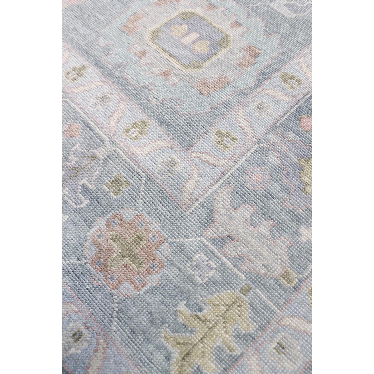 Oushak Hand-Knotted Wool Area Rug