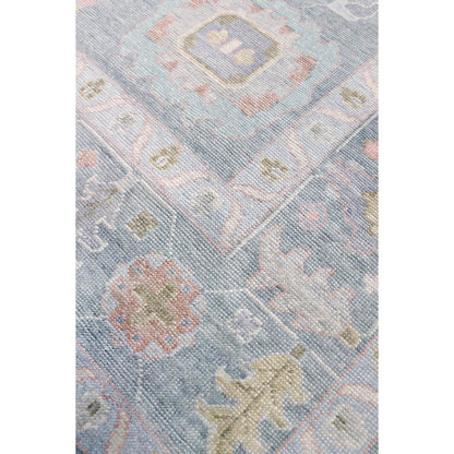 Oushak Hand-Knotted Wool Area Rug