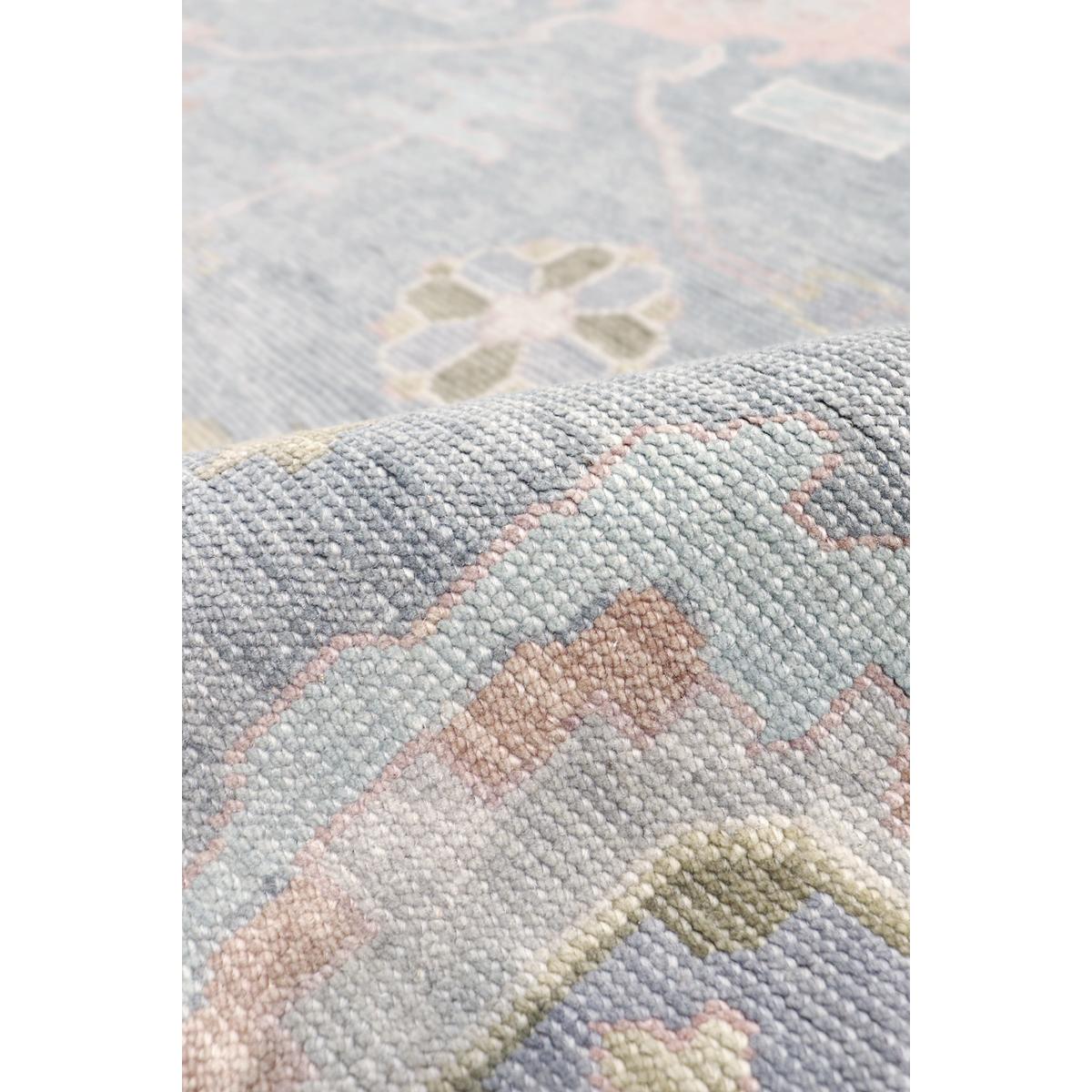 Oushak Hand-Knotted Wool Area Rug