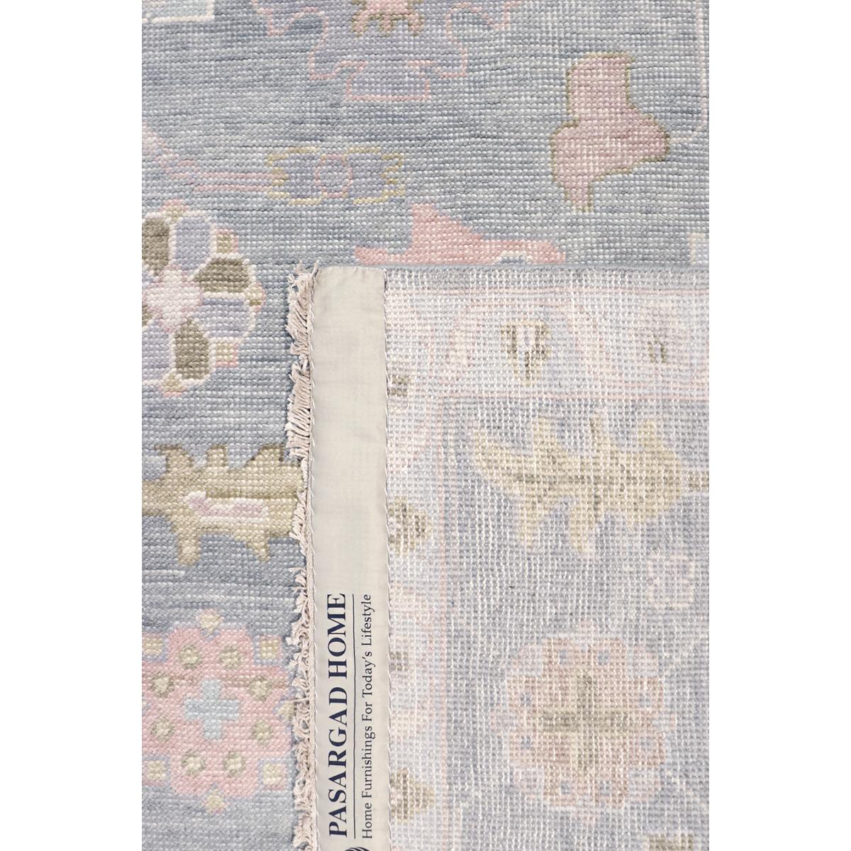 Oushak Hand-Knotted Wool Area Rug