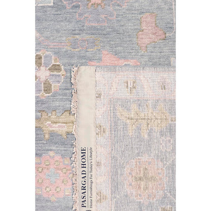 Oushak Hand-Knotted Wool Area Rug