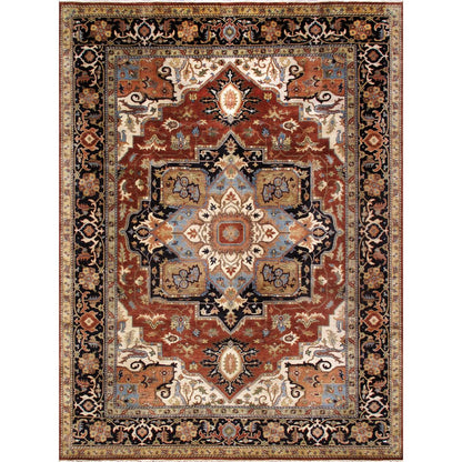 Serapi Hand-Knotted Wool Area Rug