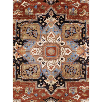 Serapi Hand-Knotted Wool Area Rug