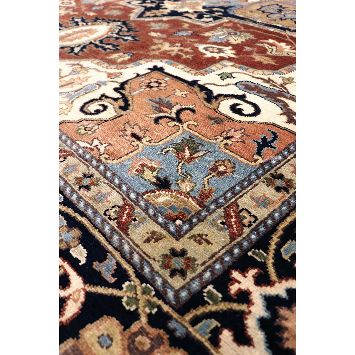 Serapi Hand-Knotted Wool Area Rug