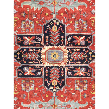 Serapi Hand-Knotted Wool Area Rug