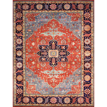 Serapi Hand-Knotted Wool Area Rug