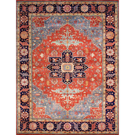 Serapi Hand-Knotted Wool Area Rug