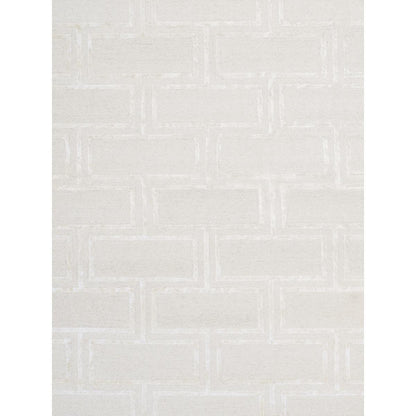 Edgy Hand-Tufted Ivory Transitional Area Rug