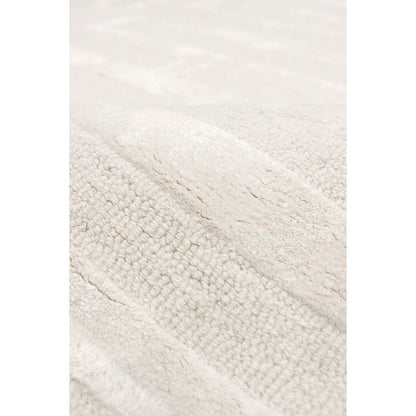 Edgy Hand-Tufted Ivory Transitional Area Rug