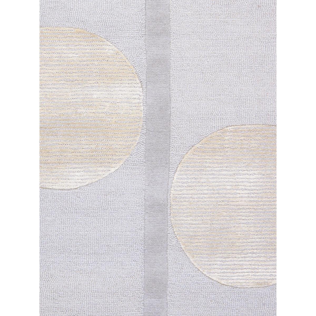 Edgy Hand-Tufted Grey/Beige Transitional Area Rug