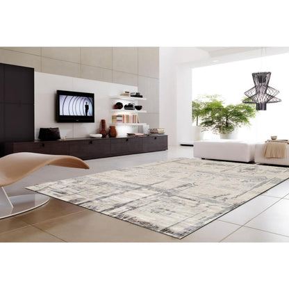 Modern Hand-Knotted Bamboo Silk Area Rug