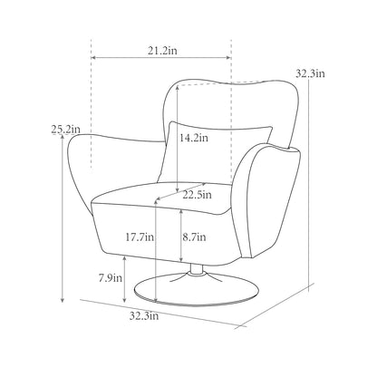 Mercer Swivel Chair