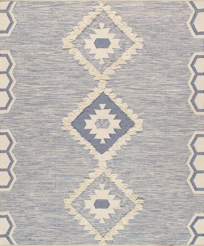 Santa Fe Hand-Knotted Wool Area Rug