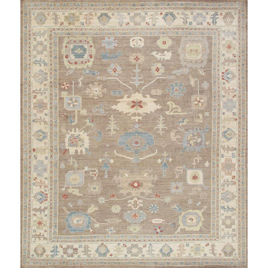 Sultanabad Oriental Hand-Knotted Wool Area Rug