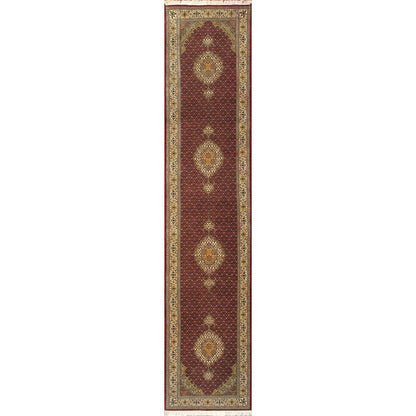 Baku Hand-Knotted Silk & Wool Area Rug