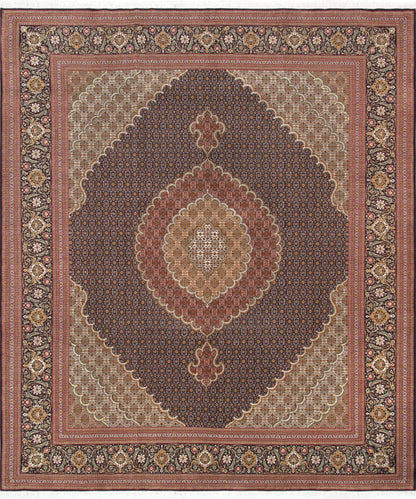 Baku Hand-Knotted Silk & Wool Area Rug