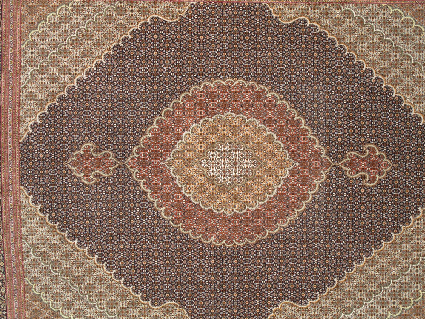 Baku Hand-Knotted Silk & Wool Area Rug