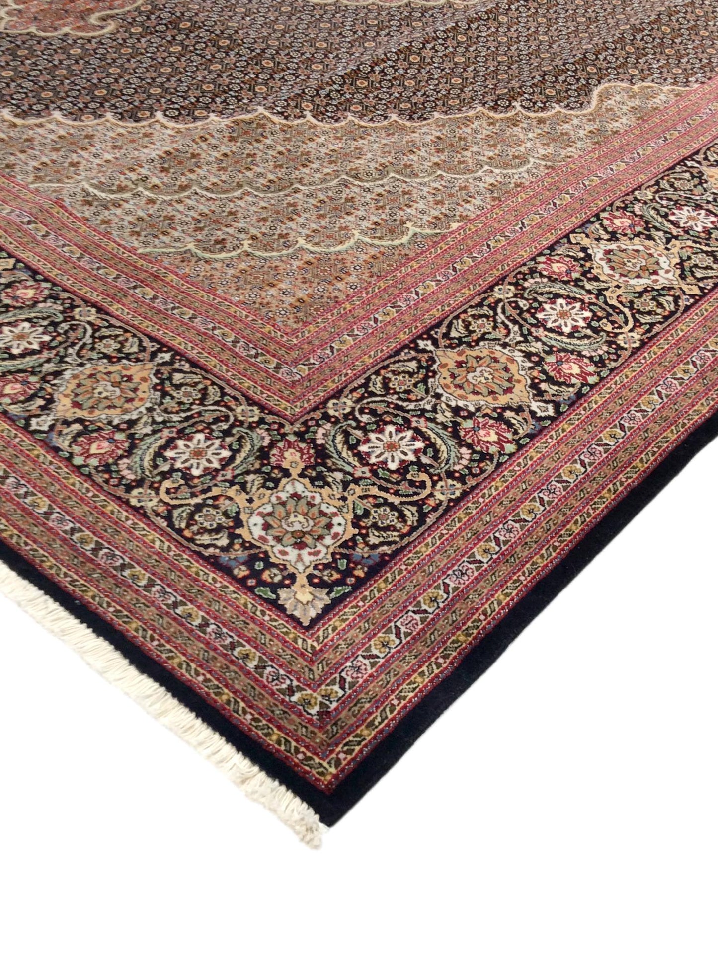 Baku Hand-Knotted Silk & Wool Area Rug
