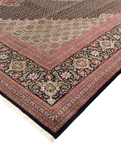 Baku Hand-Knotted Silk & Wool Area Rug