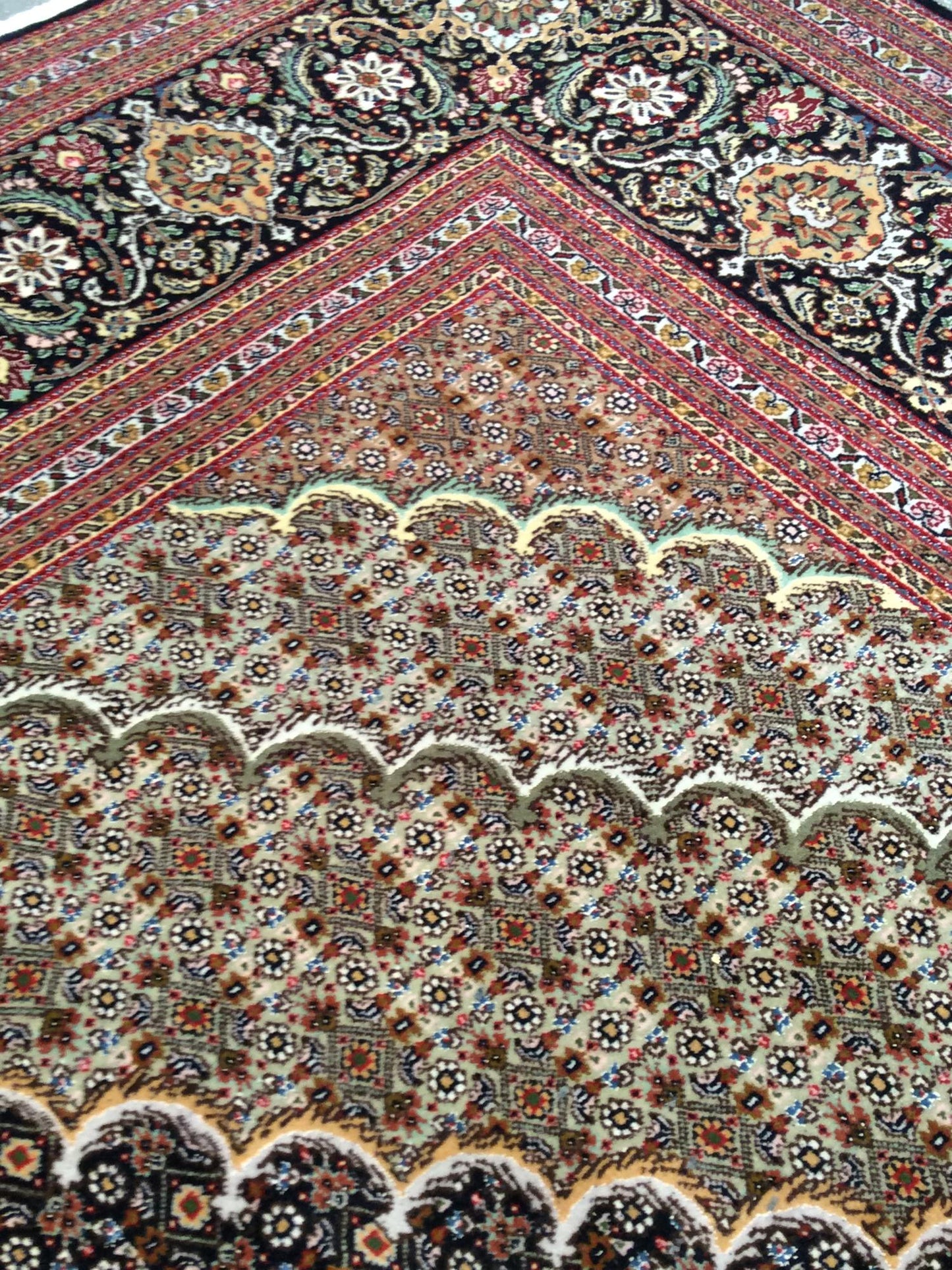 Baku Hand-Knotted Silk & Wool Area Rug