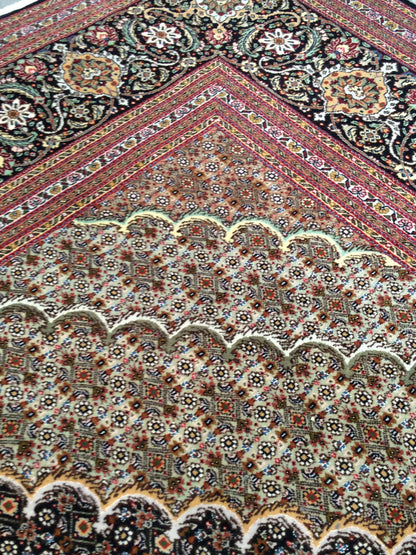 Baku Hand-Knotted Silk & Wool Area Rug