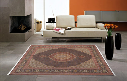 Baku Hand-Knotted Silk & Wool Area Rug