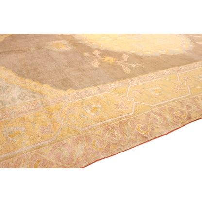 Turkish Hand-Knotted Lamb's Wool Area Rug