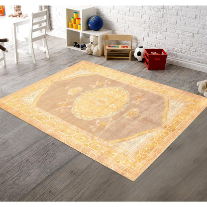 Turkish Hand-Knotted Lamb's Wool Area Rug