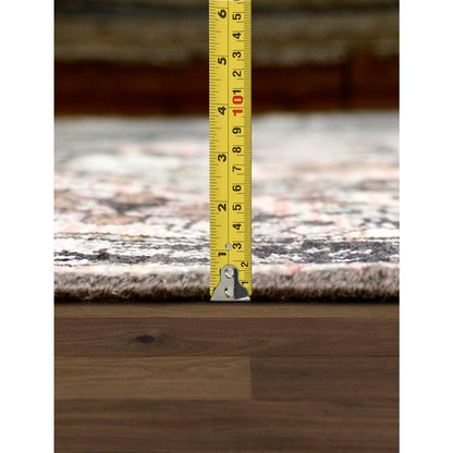 Transitional Hand-Knotted Bamboo Silk & Wool Area Rug