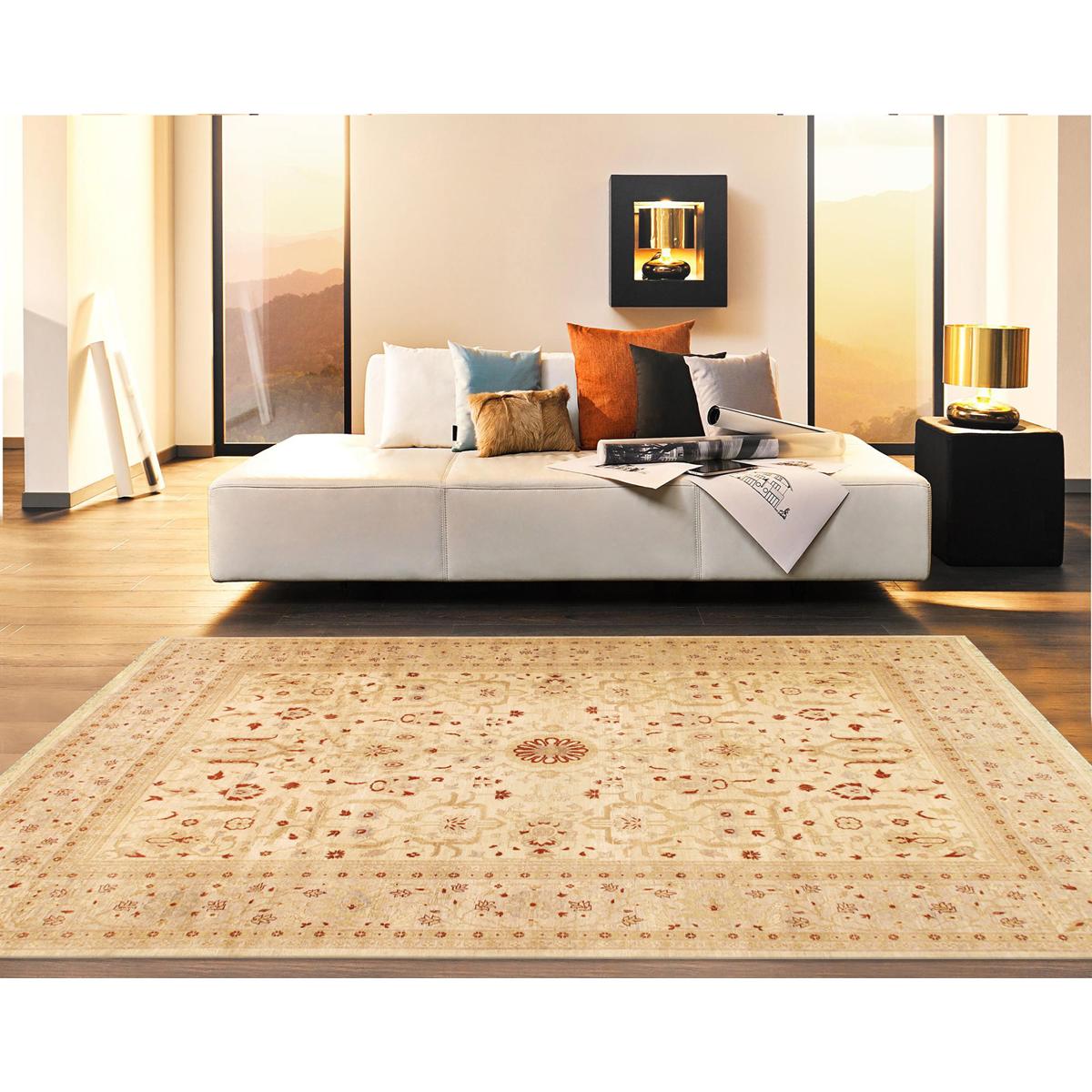 Ziegler Sul Hand-Knotted Lamb's Wool Area Rug