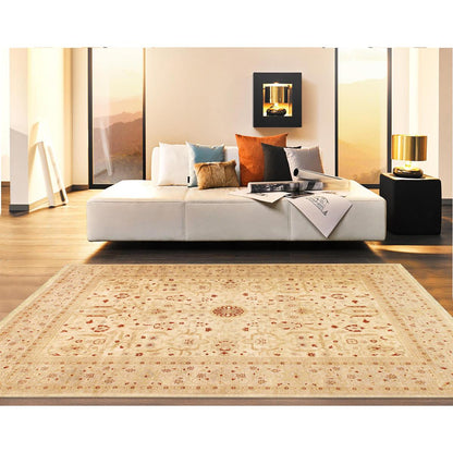 Ziegler Sul Hand-Knotted Lamb's Wool Area Rug