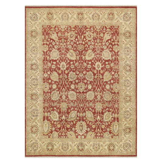 Pasargad Ferehan Collection Hand-Knotted Lamb's Wool Area Rug