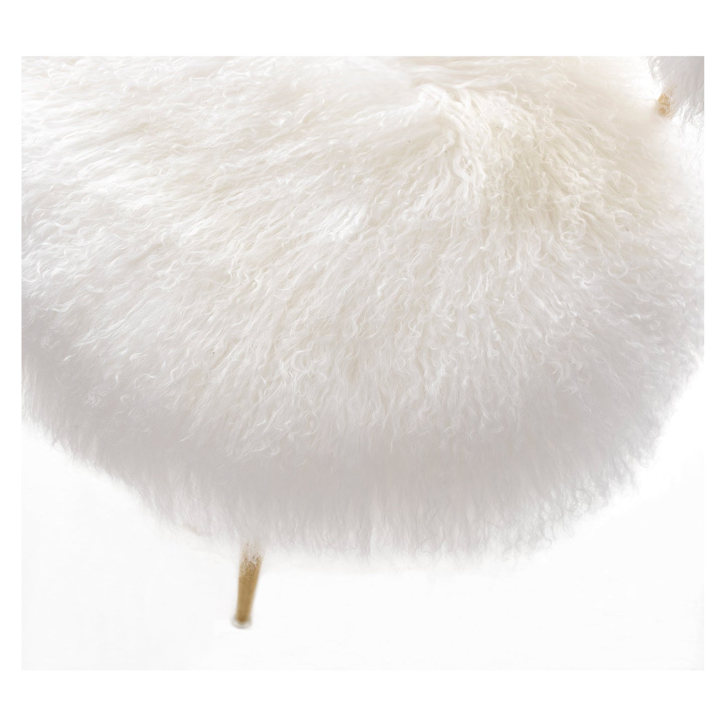 Allesia Fur Chair_White