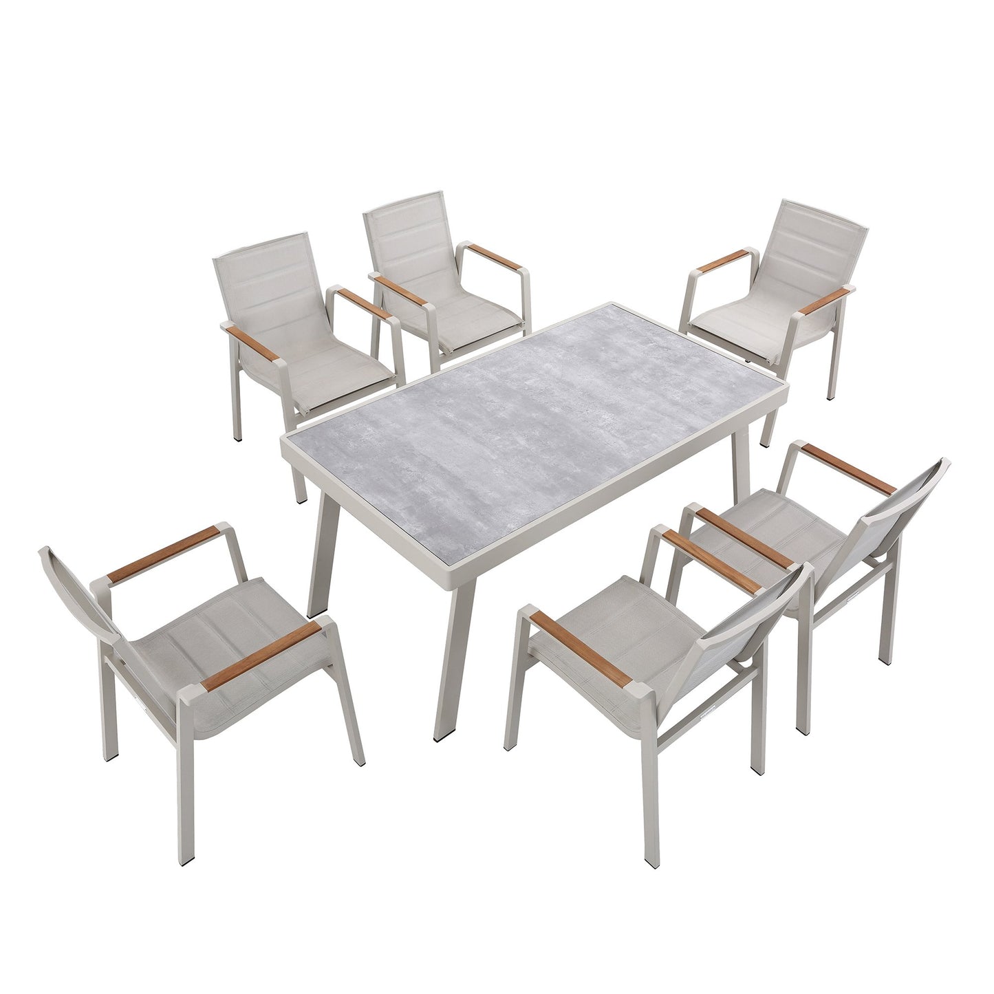 Laguna Dining Set_Beige