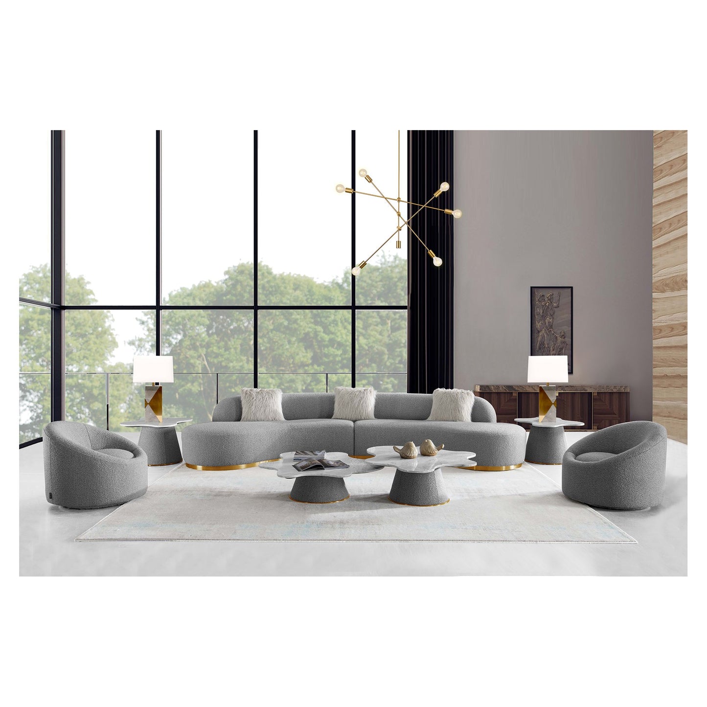 Simona Coffee Table_Large_Grey