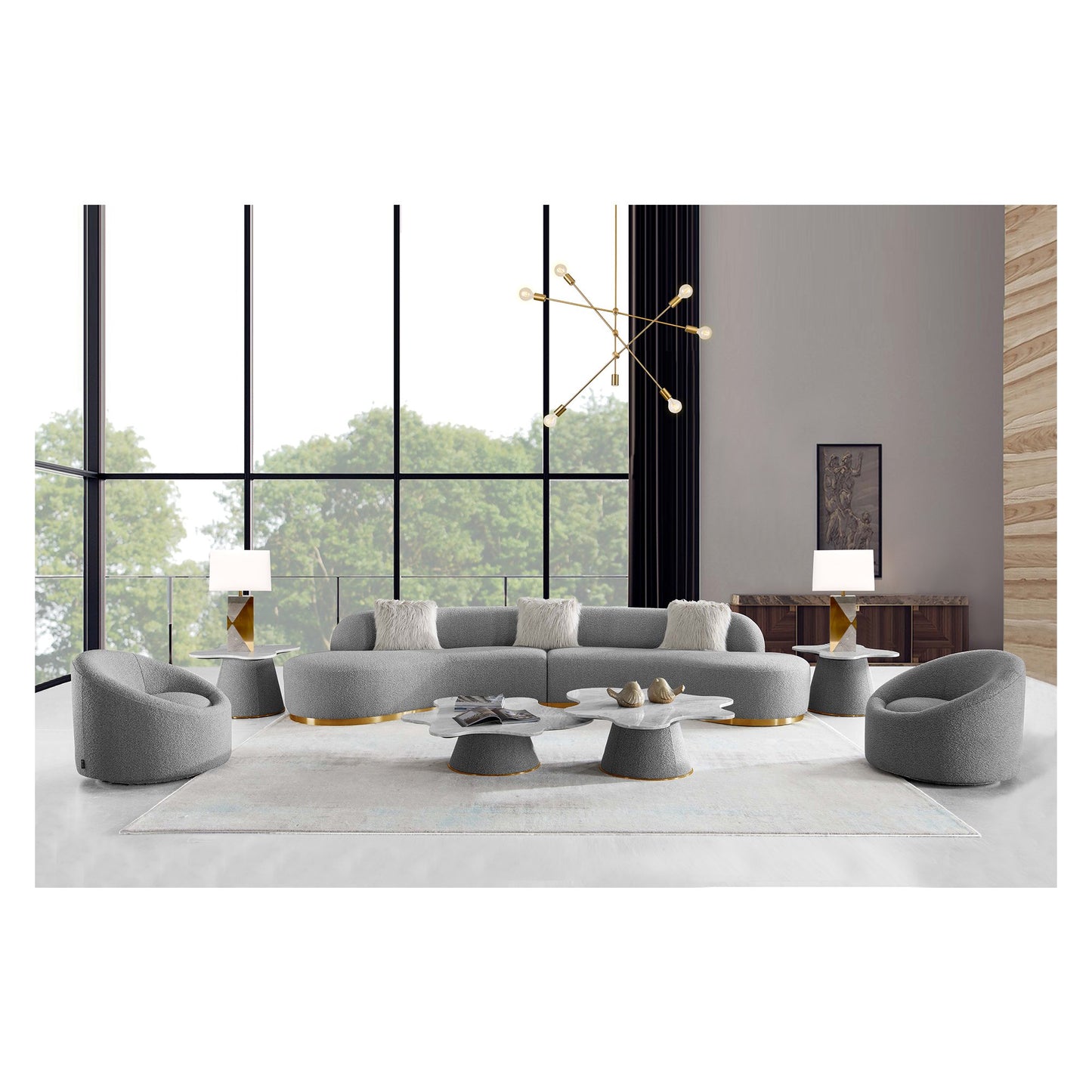 Simona Coffee Table_Small_Grey