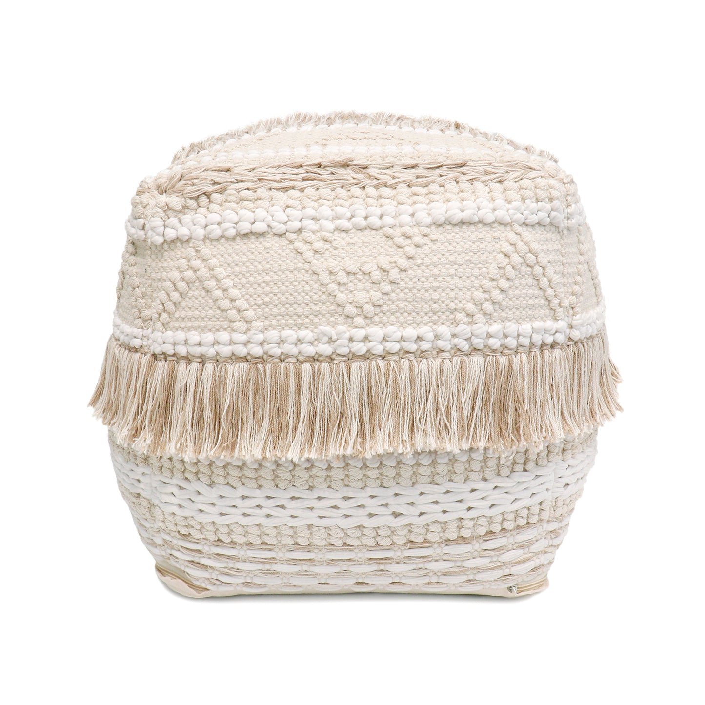 Grand Canyon Pouf with Tassel