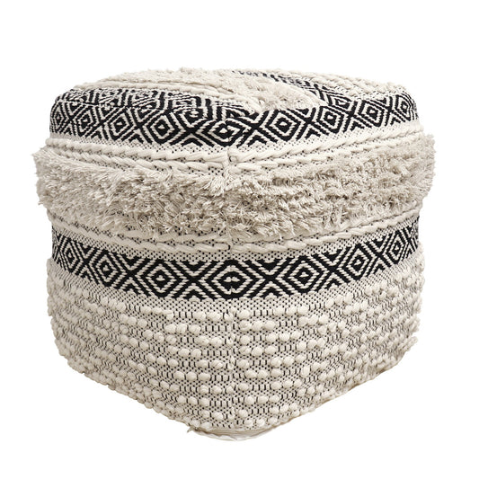 Grand Canyon Pouf_Black