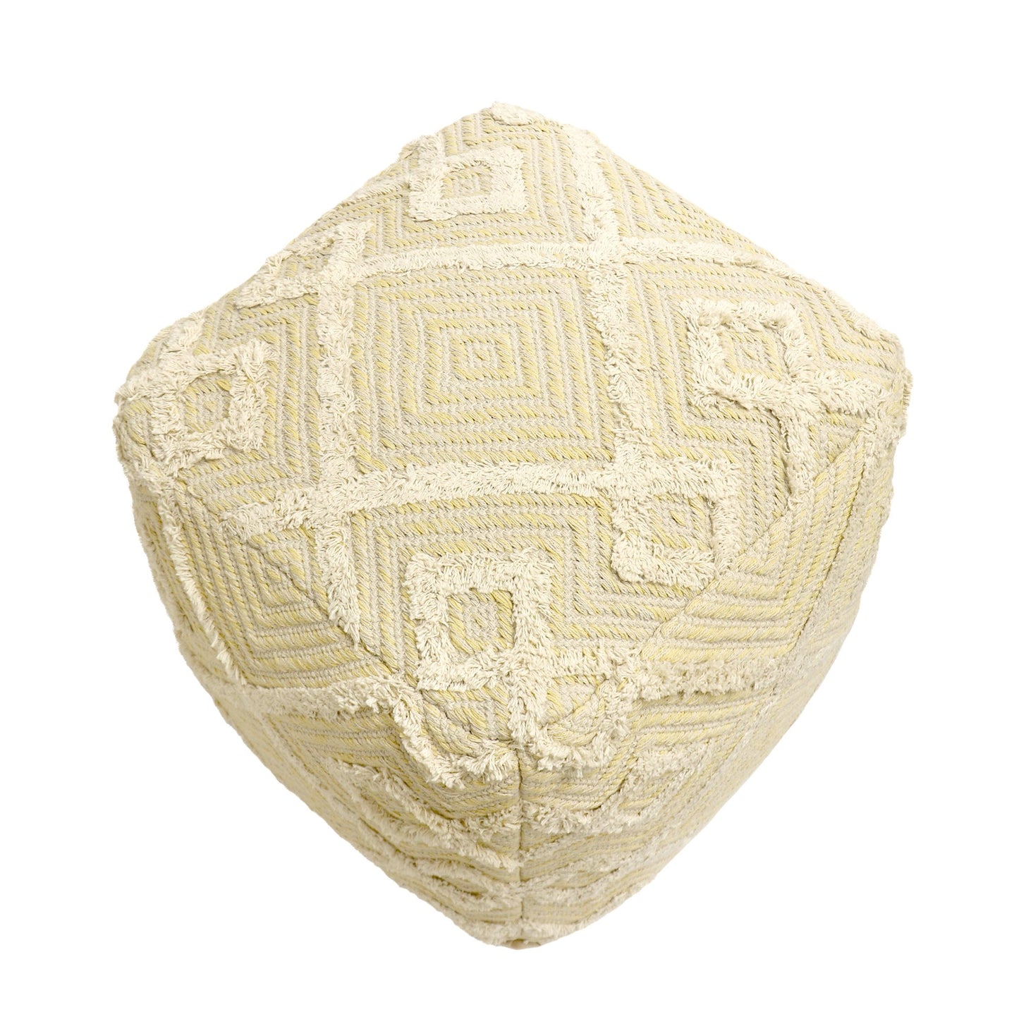 Grand Canyon Pouf_Yellow