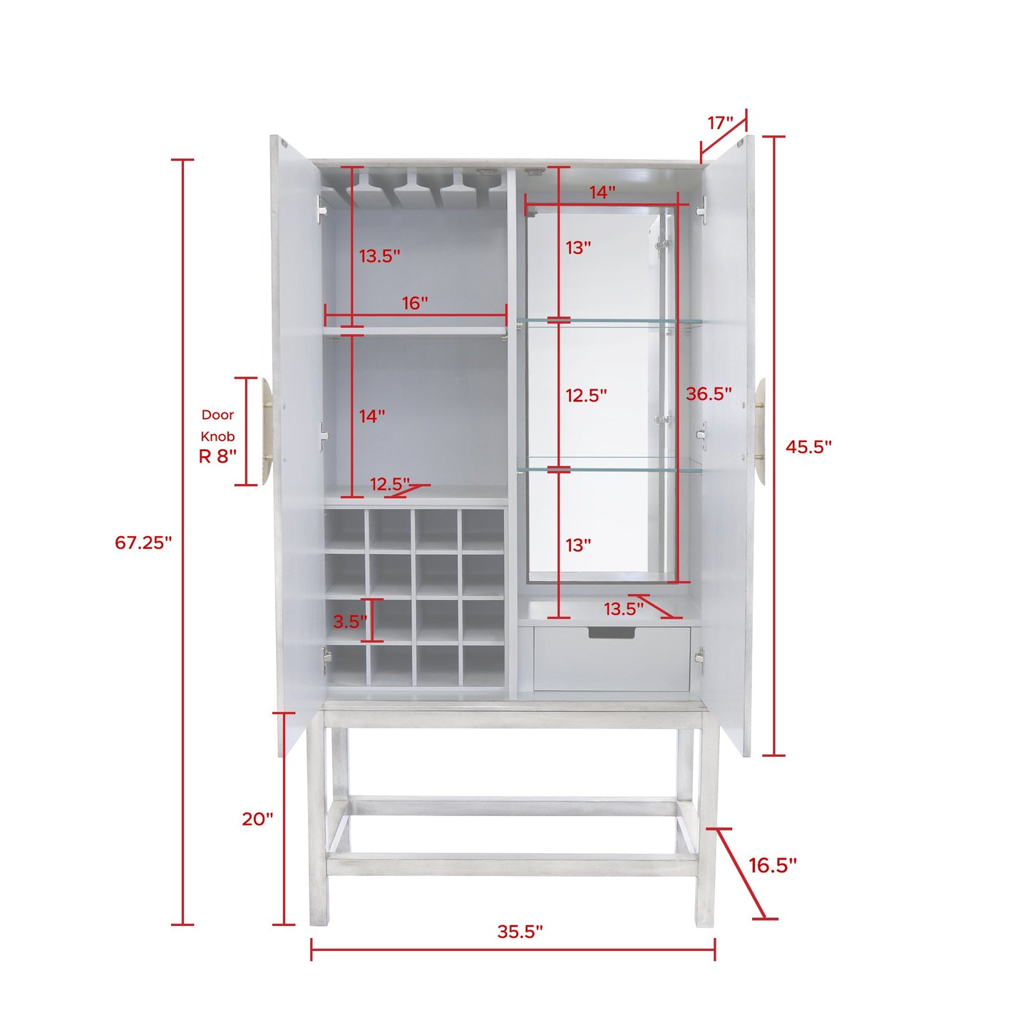 Oliver Bar Cabinet