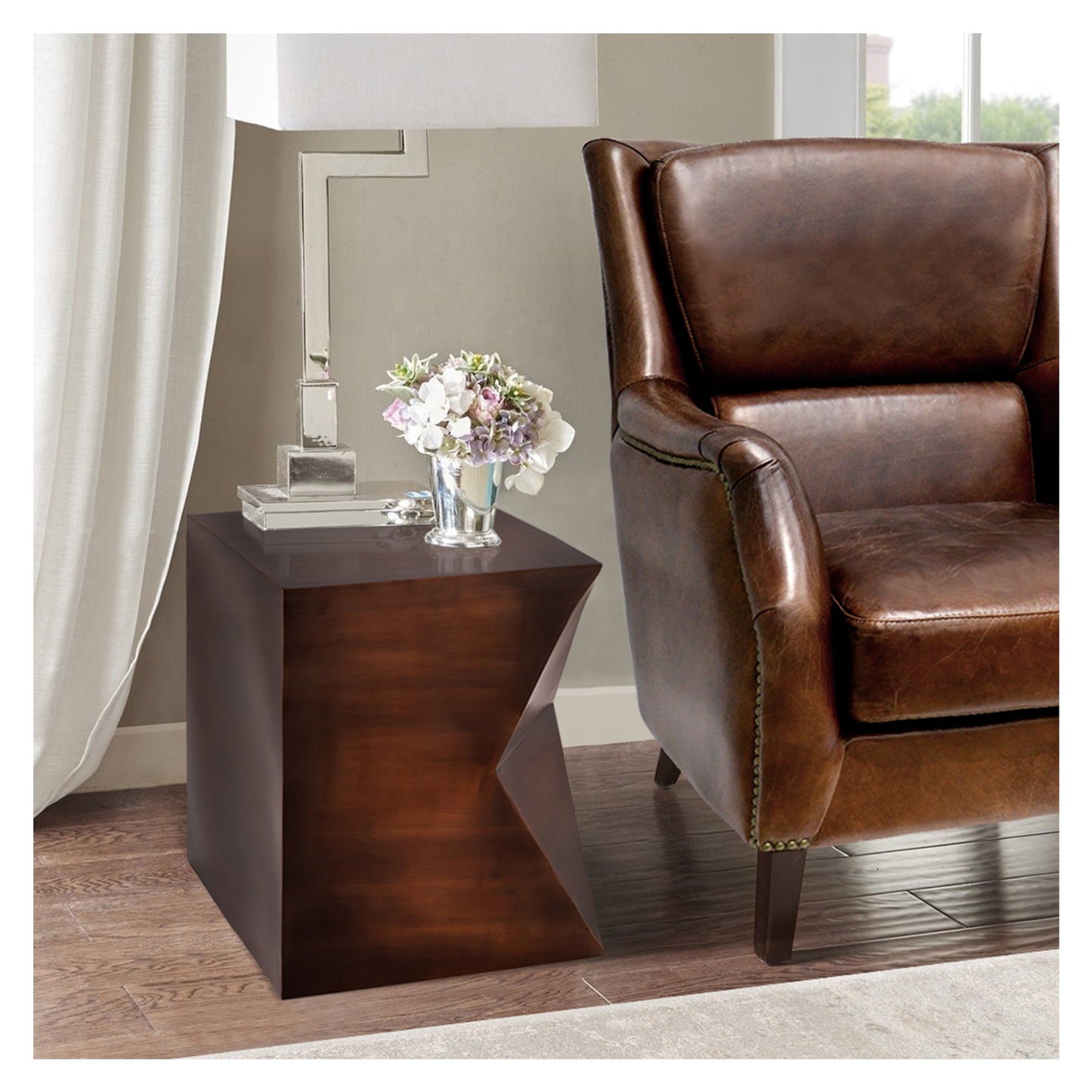 Aleksy Side Table_Copper