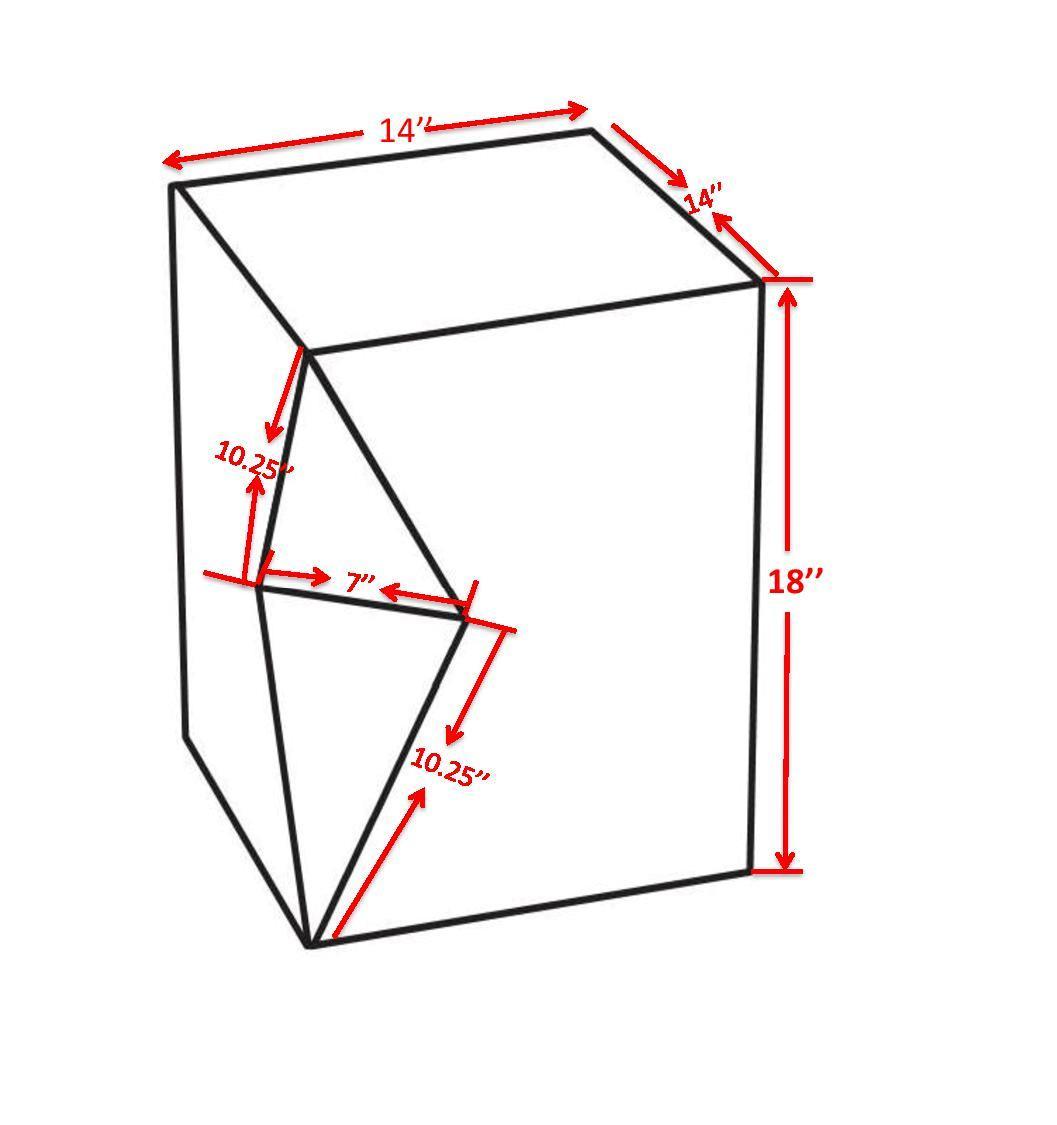 Aleksy Side Table_Zinc