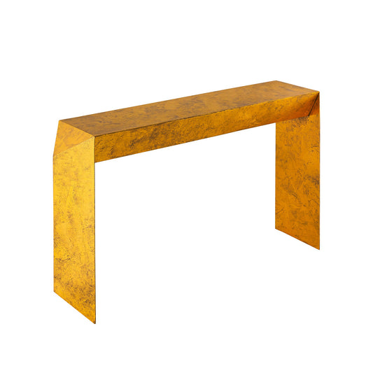 Katya Console Table_Gold Foil