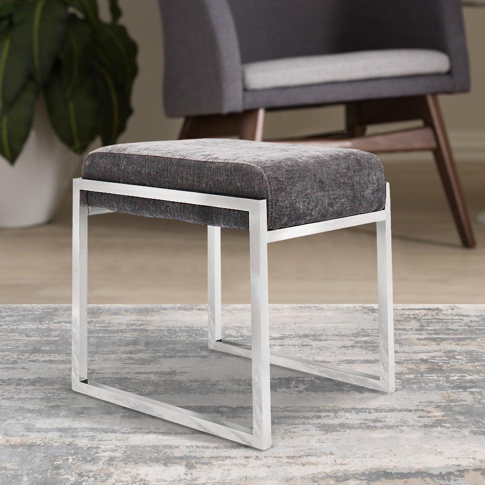 Luxe Stool_Grey